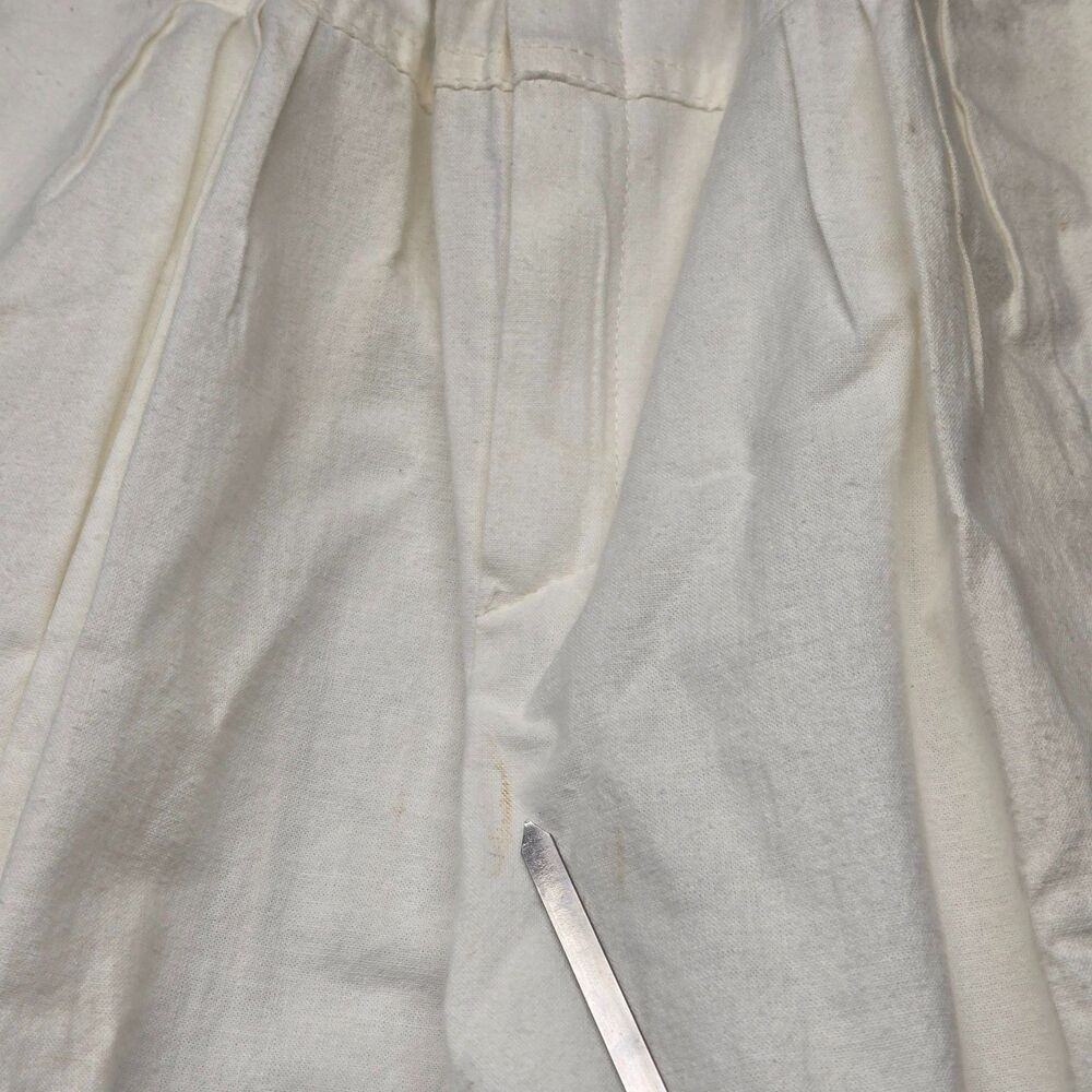Petites Fundamental Things Vintage Women’s Pants 6 White High Rise NWT 24x28 - Picture 12 of 16